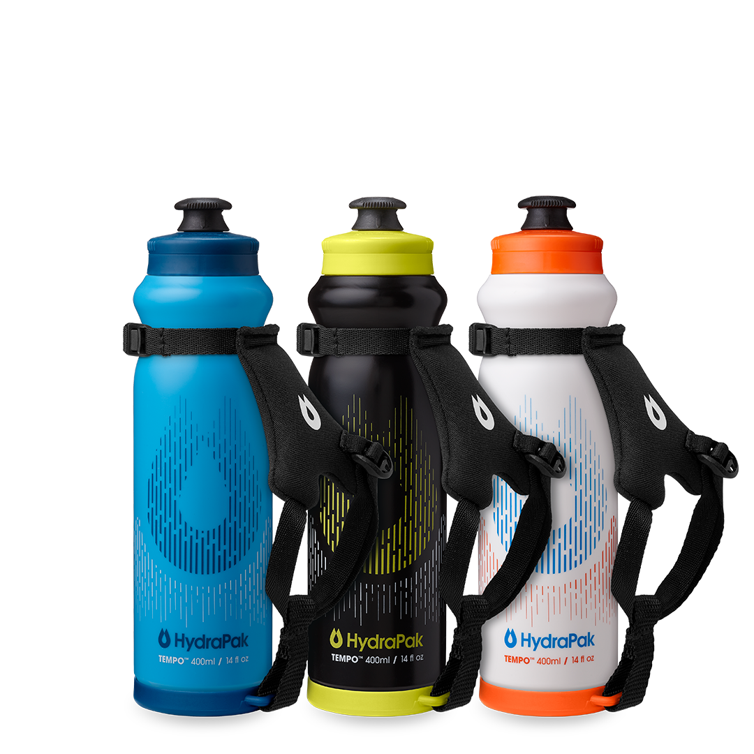 Tempo 400ml 3-Pack + Pro Straps