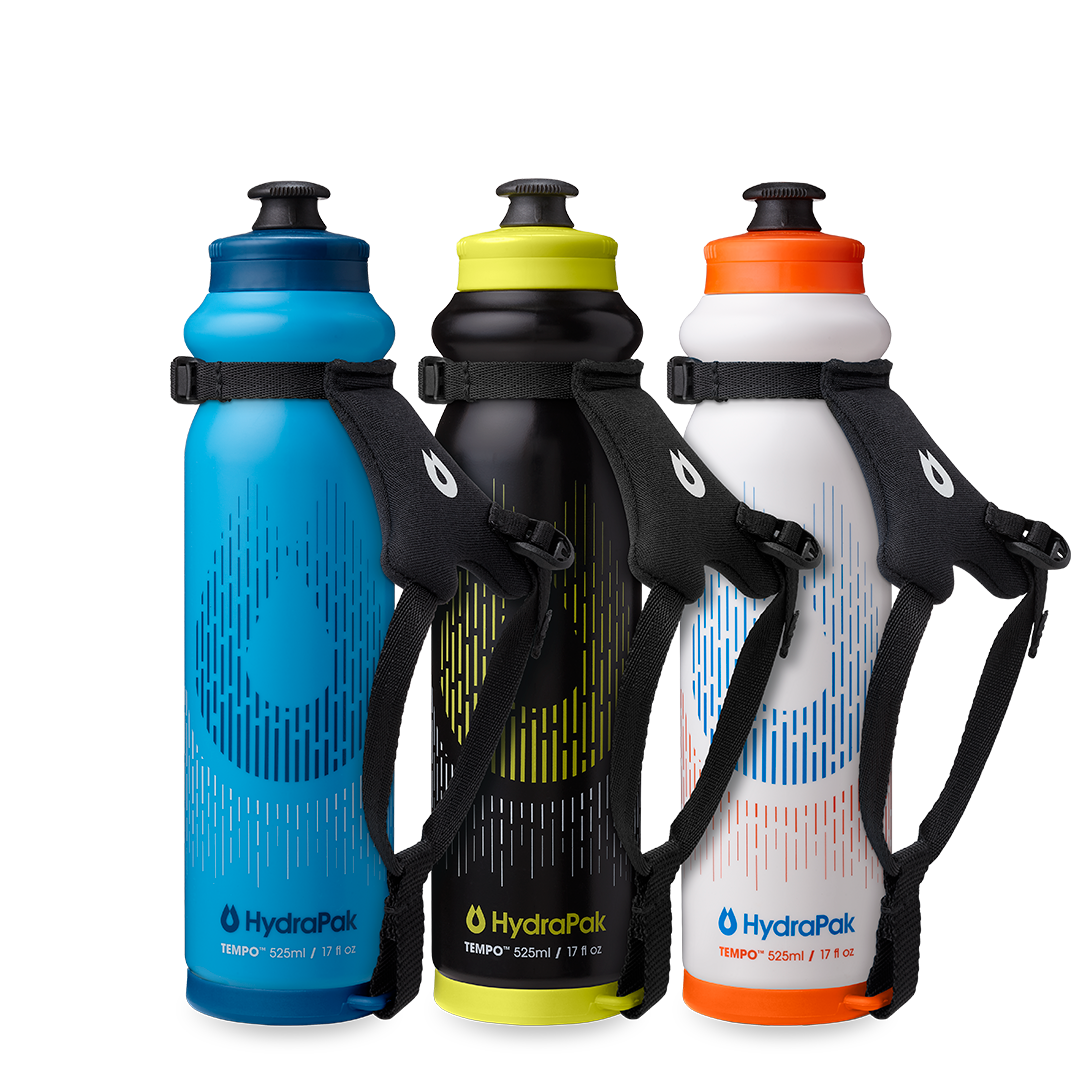 Tempo 525ml 3-Pack + Pro Straps