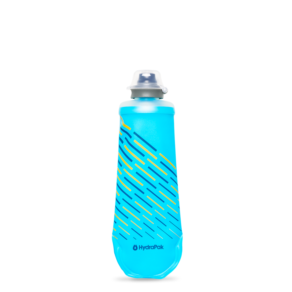 Soft Flask - 5 oz (150 ml)- Shrink As You Drink Pocket Soft Water Bottle  for Hydration Pack/Running Vest- Folding Water Bottle for Running, Hiking